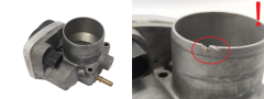 Droselio sklendė Renault 8200171134 8200190230 1.6 16V 4