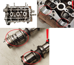 Cilindro galvutė Toyota Aygo 1KR 1611541580 1.0 12v C1 107 2