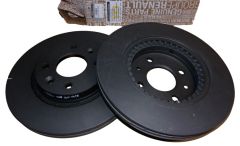 Stabdžių diskas Komplektas Priekis Originalus 402062984R Renault Dacia