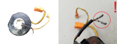Oro pagalvės žiedas Opel 90491755 GM