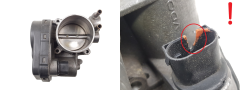 Droselio sklendė Mercedes-Benz A1661410225 408.238/127/002 1230