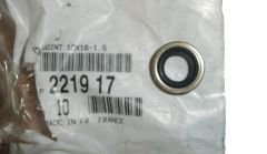 Tarpinė, sandarinimo žiedas Korka Spustu Oleju Naujas Originalus 2219.17 221917 Citroen Peugeot