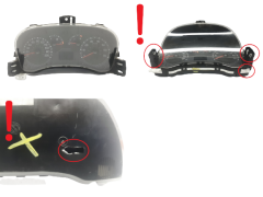 Tachometras Fiat Panda 51711239 503000480900 48773