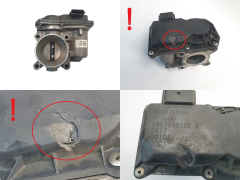 Droselio sklendė Renault Smart 161203912R H8201269254 1.0 2085