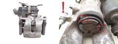 Stabdžių apkaba Dešinė Galas 440007045R 440017176R Renault Megane 4