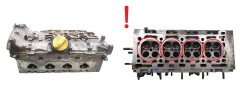 Cilindro galvutė 1640 7701475605 2.0 16v Turbo F4R776 Renault