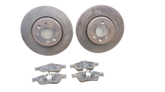 Stabdžių diskai Klocki Priekis 280mm 402068053R 410A12582R Dacia Lodgy Renault