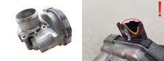 Droselio sklendė Citroen Peugeot 9673534480 1.6 HDI Delphi 2521