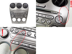 Valdymo Skydelis Radia Mazda 6 GJ6AG1215 GJ6A64930
