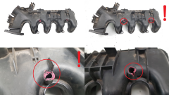 Įsiurbimo kolektorius 0361N3 9653808680 1.6 HDI 16v TDCI Citroen Peugeot Ford s7