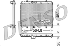 Radiatorius Vai Citroen Peugeot DRM21057 1330J7 1330.J7 Denso