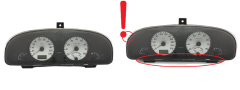Tachometras Citroen Xsara 9639709080 B01 Sagem 57935