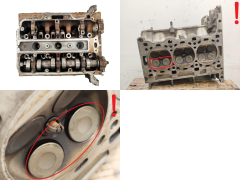 Cilindro galvutė Opel 90400233 1.0 12V Z10XE 2