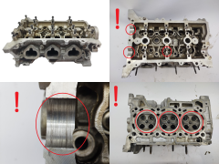 Cilindro galvutė 1642R 110417920R 0.9 TCE H4B Dacia Renault