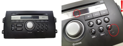 Radijas CD grotuvas Suzuki Fiat 39101-79J0 CQ-MX0571G PACR04 1119