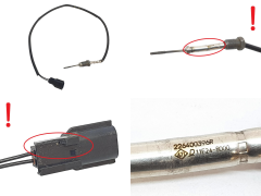 Išmetamųjų Dujų Temperatūros Jutiklis 226400396R Master 3 Movano 2 2.3 dCi