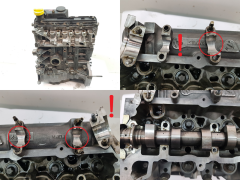 Dyzelinis Variklis K9KG832 K9K832 1.5 dCi Renault Megane 3 Scenic 3