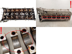 Cilindro galvutė BMW 1436793 3.0 24V 306S3