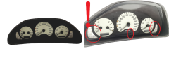 Tachometras Mercedes CLK W208 A2085401211 48562