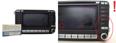 Radijas CD grotuvas Navi VW Golf 1K0035198C 7612002071 Blaupunkt 0282
