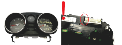 Tachometras Nissan Qashqai JD73E 55613