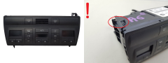 Šildymo Valdymo Blokas AC Audi A6 C5 4B0820043H 5HB007604-17 Hella