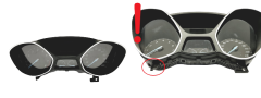 Tachometras Ford Ka 5550050519 5550050505 52481