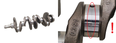 Alkūninis Velenas 0391 8200382457 122011649R 1.5 DCI K9K772 Renault Dacia Nissan