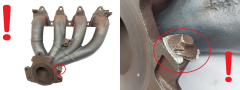 Išmetimo kolektorius 8200137449 138083 Renault 1.8 2.0 16v 1083