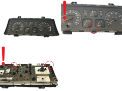 Tachometras Renault Clio 1 7700809036 B 54806