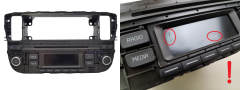 Radijas CD grotuvas VW UP! 1S0035156 Citigo Mii 1295