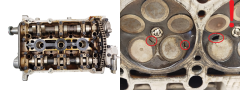 Cilindro galvutė VWAG 078103373P 2.8 V6 ACK 2