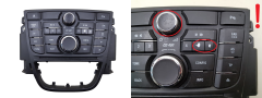 Valdymo Skydelis Radio Opel Meriva B 13362776 CD400