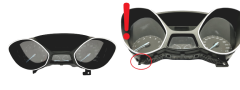 Tachometras Ford C-Max AM5T-10849-AD Johnson