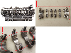 Cilindro galvutė Renault 284581 110417781R 1.5 DCI 2