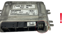 Valdymo Blokas 39110-2X046 5WY1340B SIMK42 KIA Siemens 55185