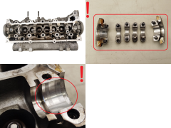 Cilindro galvutė Renault Nissan 7760 F2 7701473181 1.5 DCI