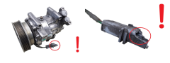 Oro Kondicionieriaus Kompresorius 8200953359 SD6V12 1918 Sanden Renault Nissan 1031