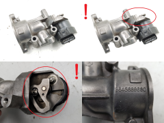 Egr Vožtuvas 9645689680 2.0 HDI 16V Delphi Citroen Peugeot Volvo