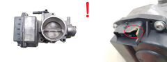 Droselio sklendė Citroen Peugeot 9652682880 408239823003 2.0 16V 1963