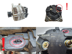 Generatorius 8200390676 0124525081 150A Bosch Renault