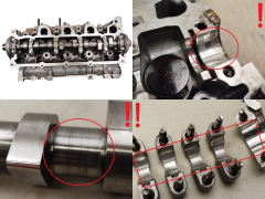 Cilindro galvutė Renault Nissan 1.5 DCI 110421615R -B 110413019R 2013 3
