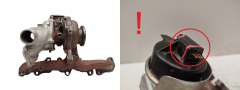 Turbokompresorus 2.0 TDI VW Audi Seat Skoda 04L253010T