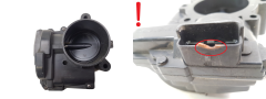Droselio sklendė V757669780-02 A2C53279370 PSA Mini 1527