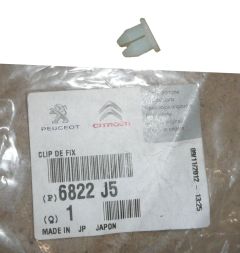 Tvirtinimo Spaustukas Wspornika Zderzaka Naujas Originalus 6822.J5 6822J5 Citroen C1 Peugeot 107