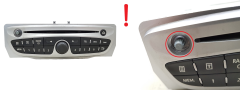 Radijas CD grotuvas Renault Megane 3 Scenic 3 281159389R 7648026391 0203