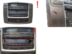 Valdymo Skydelis Radio A/C Lexus IS 758950