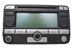 Radijo Cd Mp3 Grotuvas Navi VW Golf 1K0035191D 7612002044 Blaupunkt 1154
