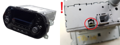 Automobilio radijas Fiat Tipo 07356609100
