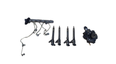 Kuro siurblys ir purkštukai 167008960R 0445010404 0445110546 1.6dCi Renault